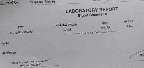 asking,Fasting Blood Sugar