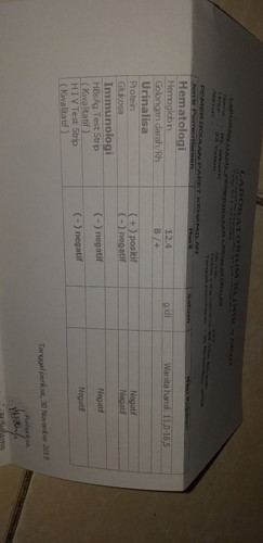 test urine