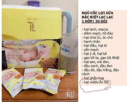 NGŨ CỐC LỢI SỮA LẠC LẠC