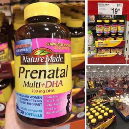 Thuốc thực phẩm chức năng Sắt, dha cho mẹ bầu