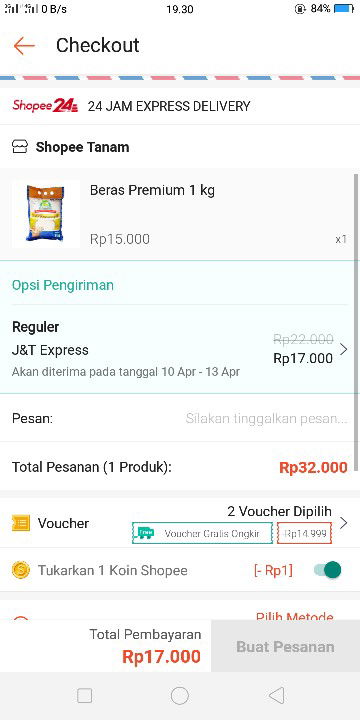 Beras Shopee