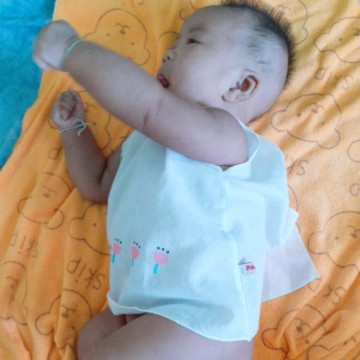 ผ้าอ้อมกัดผม