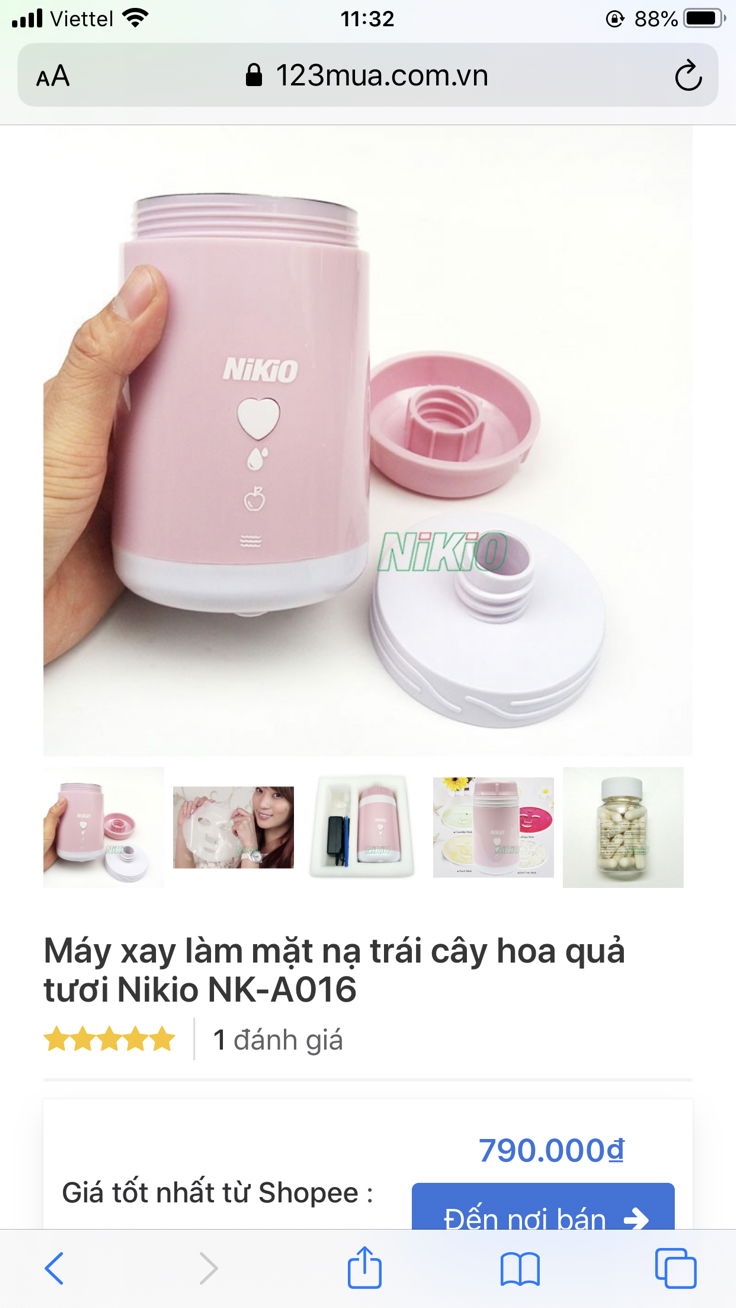 Máy làm mặt nạ