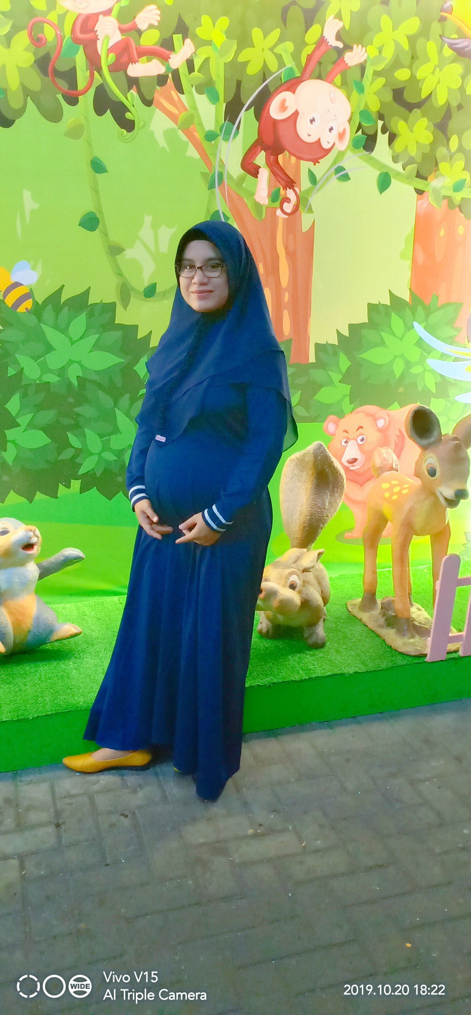 ukuran perut 6 bulan