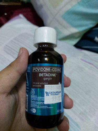 betadine gargle