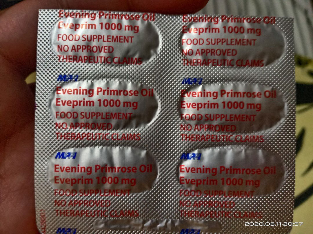 evening primrose oil