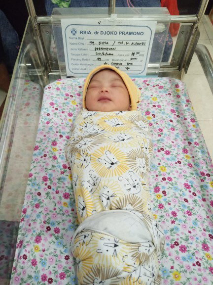 ALHAMDULILLAH YANG DI TUNGGU-TUNGGU LAHIR