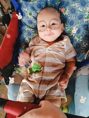 น้องออกัส4เดือนเเล้วจ้า