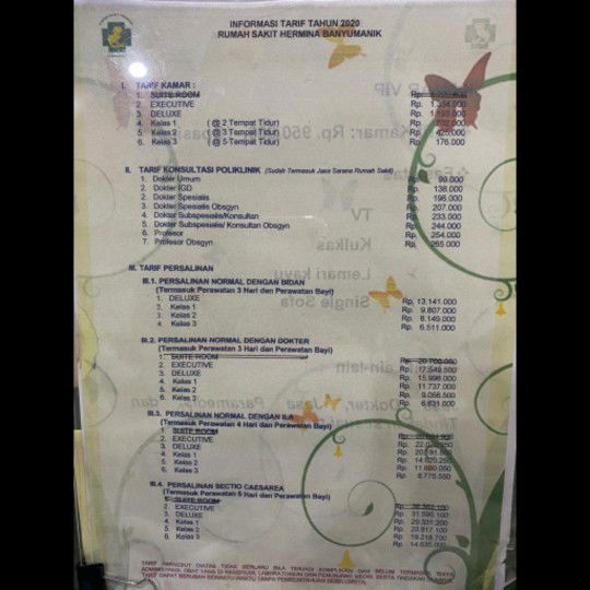 BIAYA MELAHIRKAN PRIBADI DI RSIA HERMINA