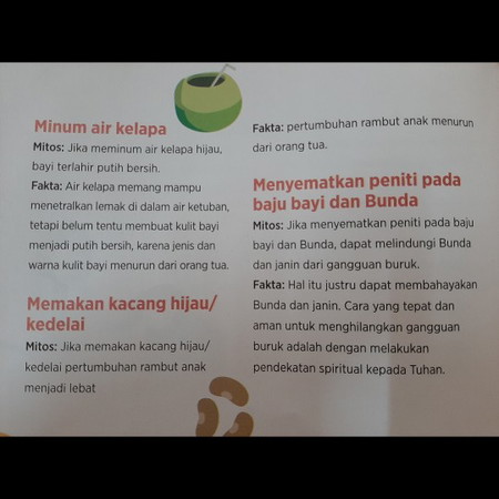 Mitos & Fakta
