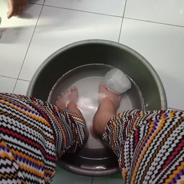 kaki bengkak masuk 7 bulan