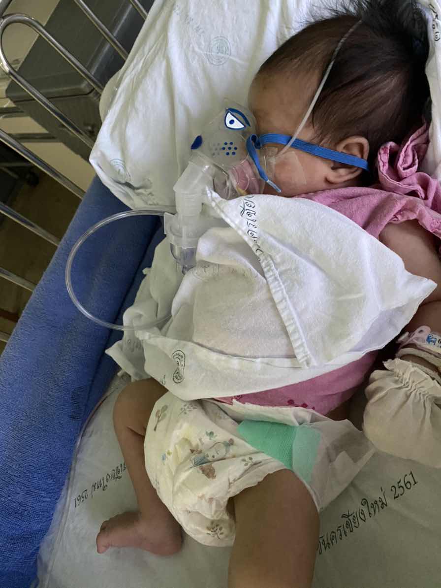 ลูกปอดติดเชื้อ