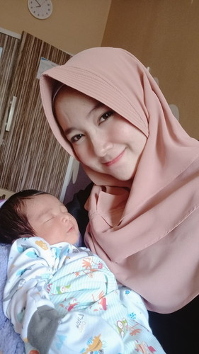 Cek up pertama dede kanza kemaren??