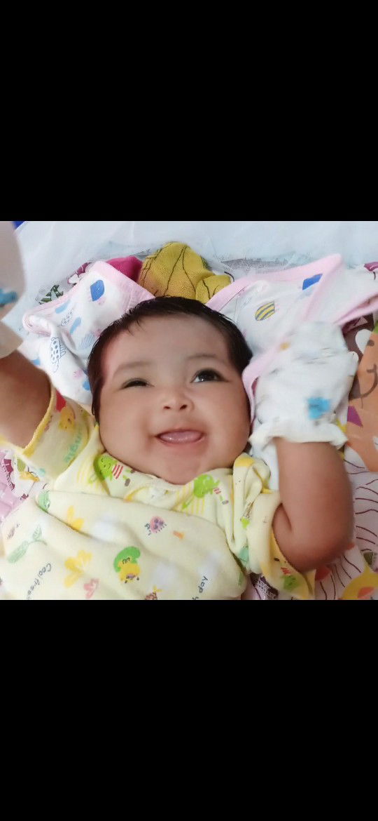 kangen cerianya & senyumnya kamu nak?