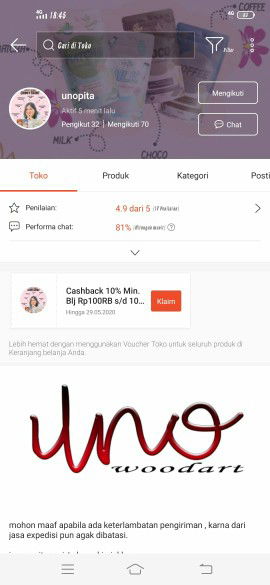 maaf bu numpang buka lapak