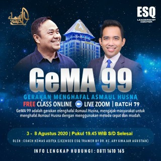 Hafalan Asmaul Husna ESQ Gratis