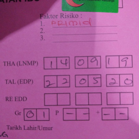 beza tarikh due kk dgn swasta