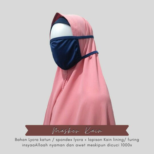 MASKER LYCRA SPANDEX GAADA YG NYAMAIN