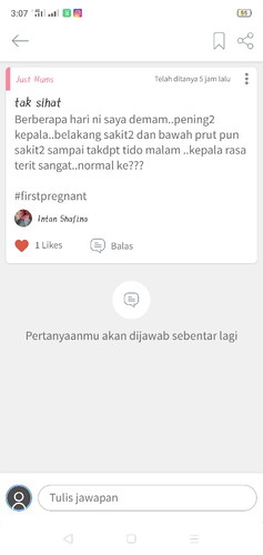 first pregnant
