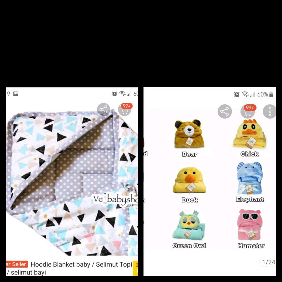 BLANKET TOPI / SELIMUT TOPI BAYI