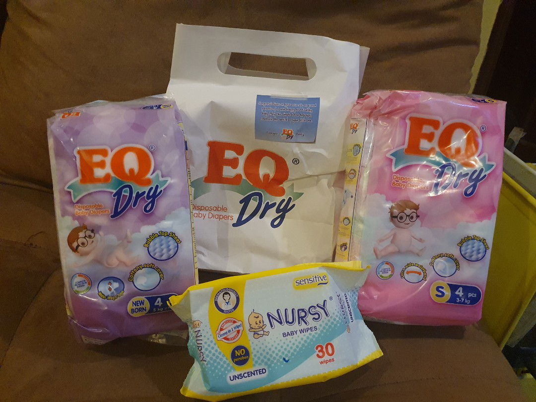Thanks EQ Diaper sa free samples