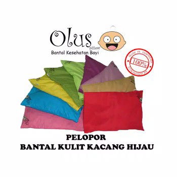 bantal anti peang dari kacang hijau