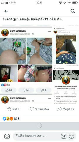hati² jangan pernah upload foto perut di sosmed
