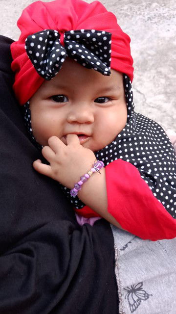 BAB bayi Berwarna Hijau