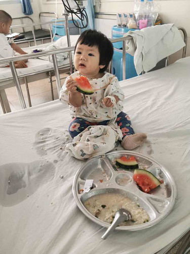 ถึงจะป่วย แต่เรื่องกินสู้ไม่ถอยค่ะ
