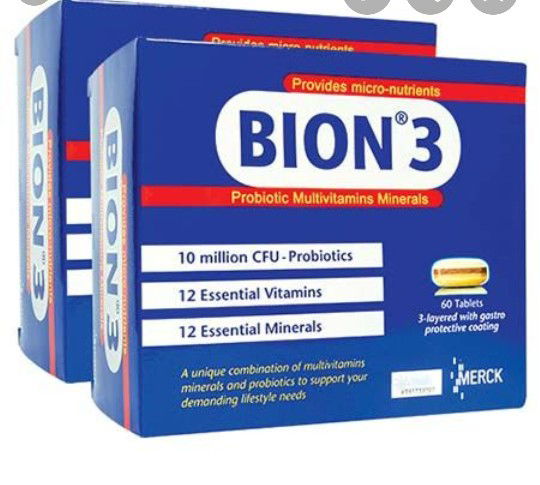 Probiotic bion3 with multivitamin