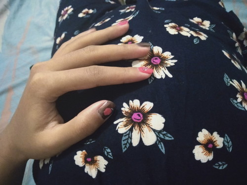 Kandungan 7 bulan masih tidur terlentang