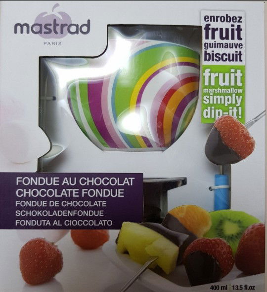 Selling this mastrad paris chocolate fondue set (new) @ $20