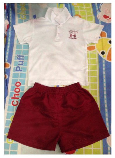 Selling this all 3 sets of SJCK Nursery 1 Dew Drops Uniform (new) @ $25