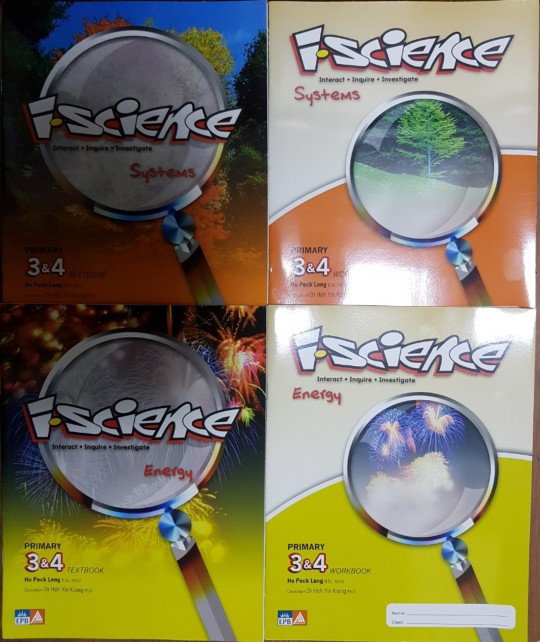 Selling this bundle of EPB iScience Textbooks & Workbooks (new) @ $12