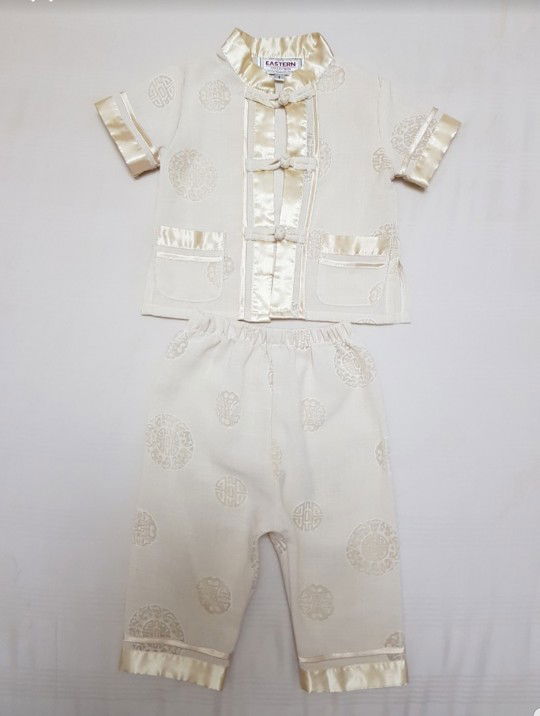 Selling this Traditional Chinese Clothing Set for Boy (size 1) @ $15