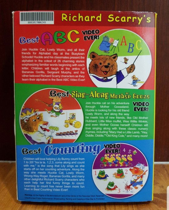 Selling this set of 3 VCDs @ $10