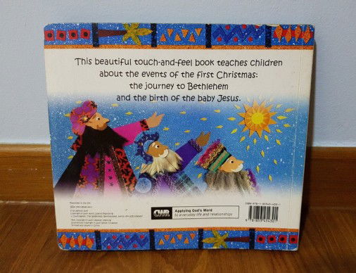 Selling this Touch-and-feel Nativity Book @ $3