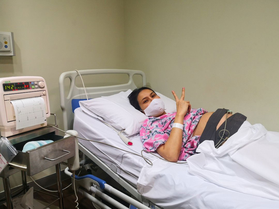 39 วีค+4 วัน : มูกเลือดออก แต่ปากมดลูกยังไม่เปิด