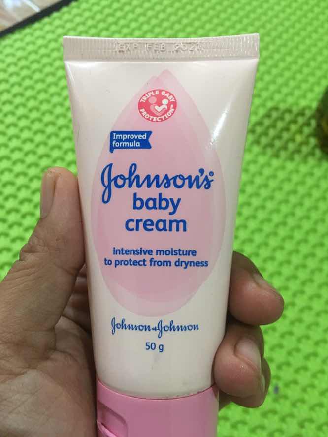 Johnson’s baby cream
