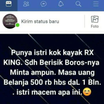 suami pelit atau ngirit?