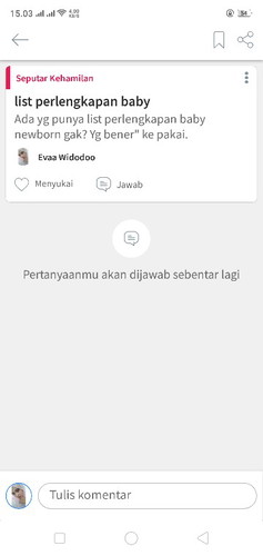 list perlengkapan