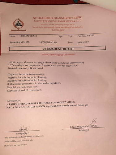 transviginal ultrasound