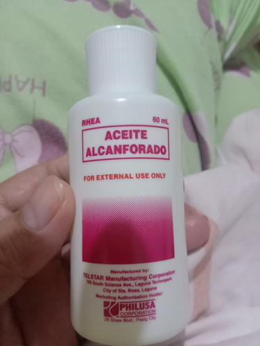 Aceite Alcanforado