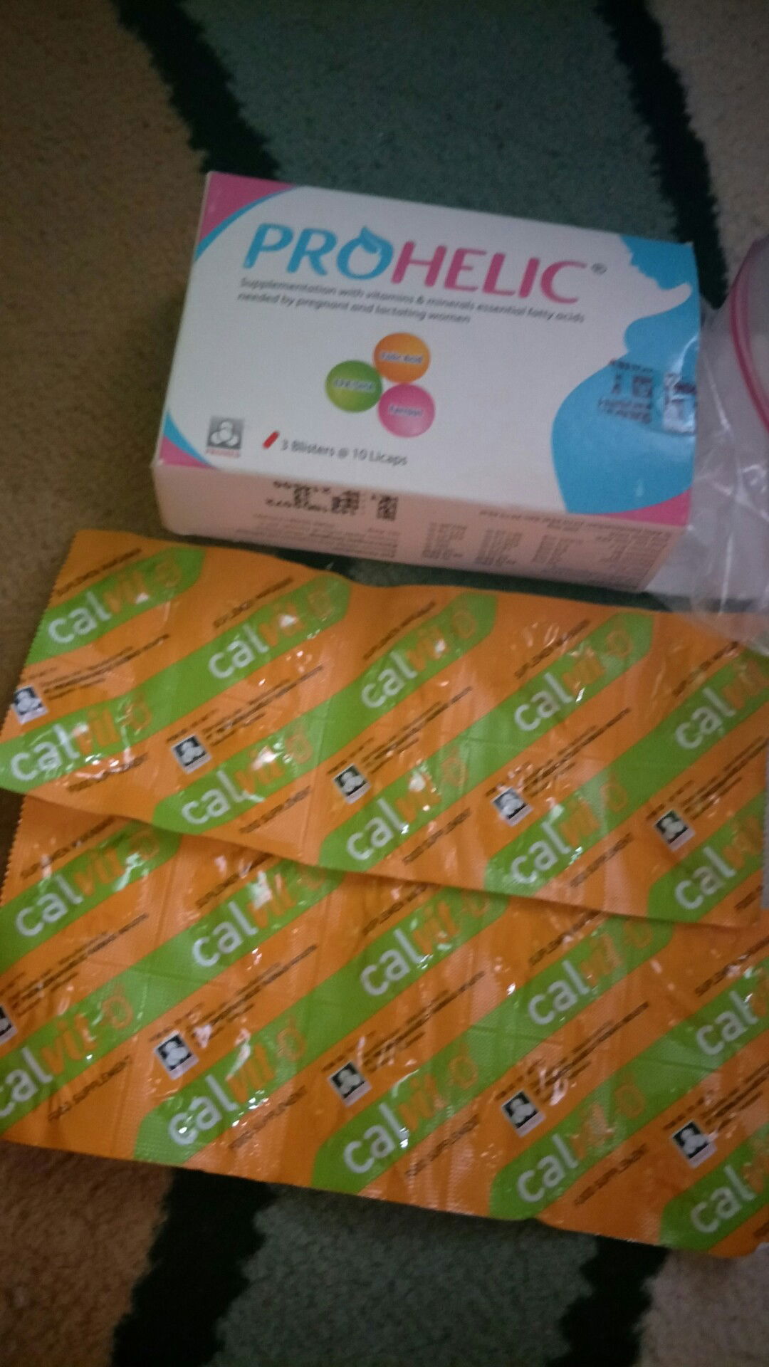 Obat kehamilan pertama masih ada sisa