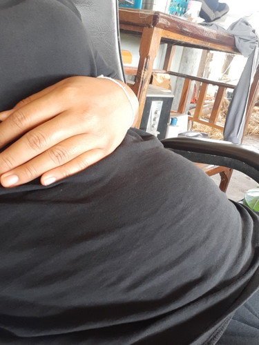 14w4d ท้องเริ่มออกแล้วค่ะ เริ่มอึดอัดแล้วว