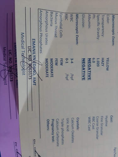 URINALYSIS