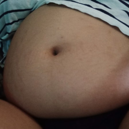 pregnant belly or just belly?