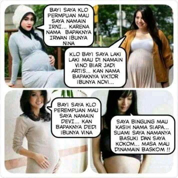 ? nama anak dari singkatan kedua orang tua