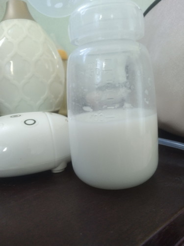 Hasil perahan breast