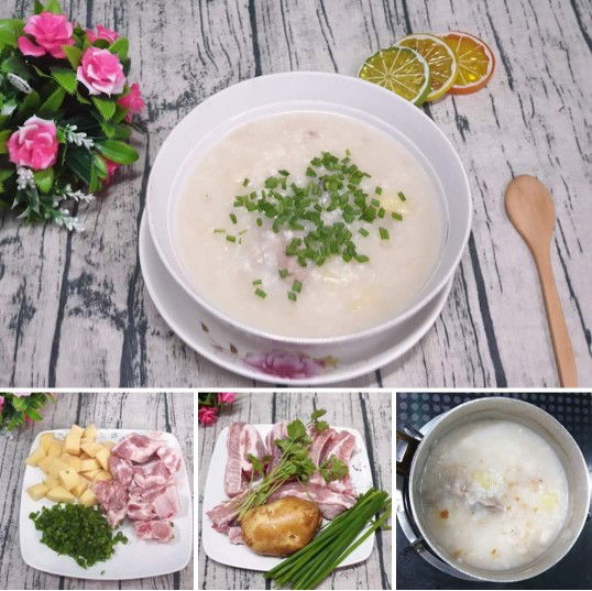 cháo giúp bé dẽ tiêu hoá